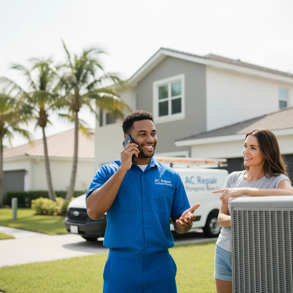 AC Repair Pompano Beach customer support in Earlham